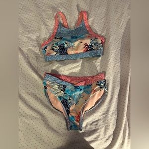 Athleta girl kids bora bora swim set